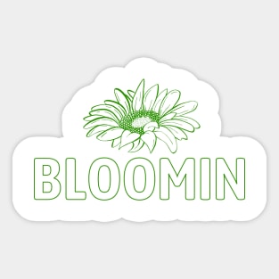 BLOOMING Sticker